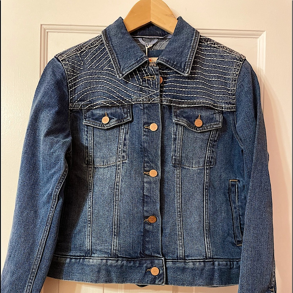 NEVER WORN Marine Layer Eileen Denim Jacket Medium